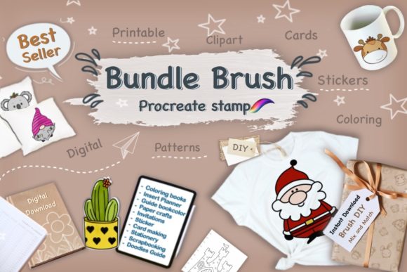 Download Procreate Brushes Bundle - Brushes Collection