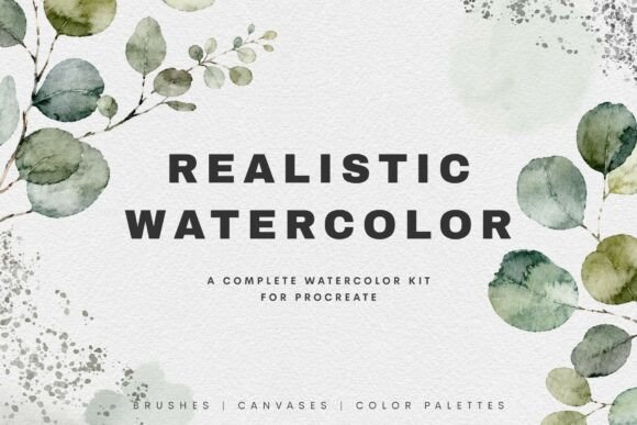 Download Realistic Watercolor Procreate Brushes - Brushes Collection