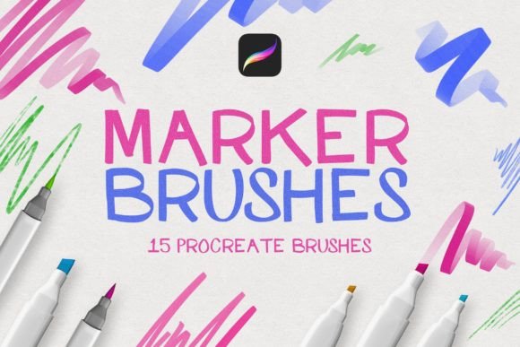 Download Marker Procreate Brushes - Brushes Collection