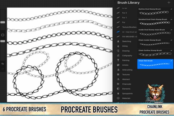 Download Chain Procreate Brushes - Brushes Collection