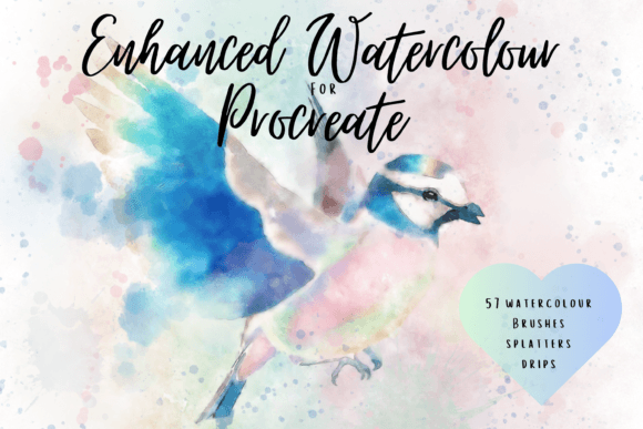 Download Enhanced Watercolour Brushes Procreate - Brushes Collection