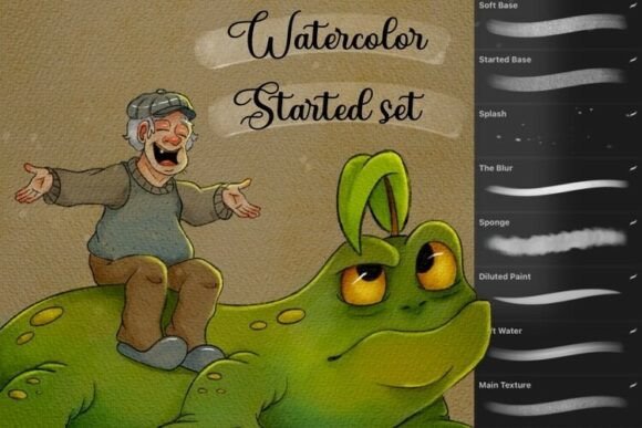 Download Procreate Watercolor Brushes - Brushes Collection