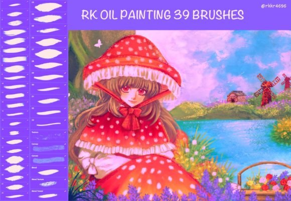 Download Oil Painting Brushes for Procreate - Brushes Collection