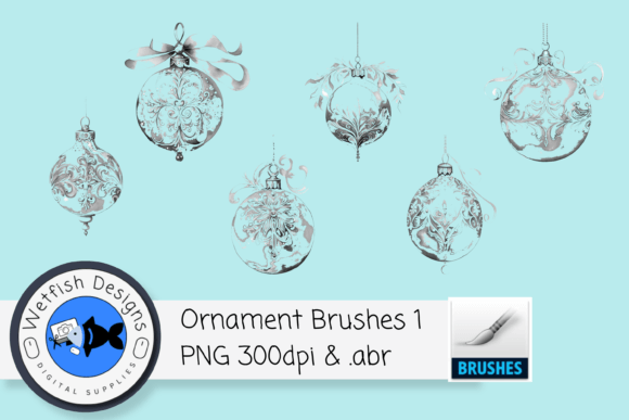 Download 6 High Resolution Ornament Brushes - Brushes Collection