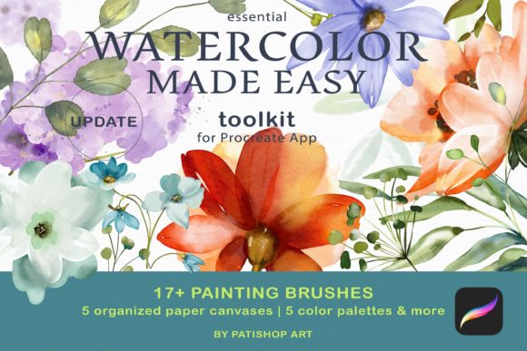 Download Watercolor Brushes for Procreate - Brushes Collection