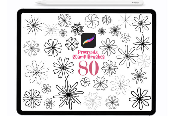 Download Flower Brushes for Procreate - Brushes Collection