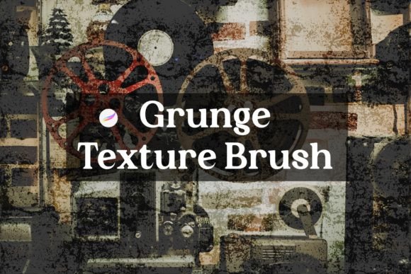 Download Grunge Texture Brush for Procreate - Texture brush Collection