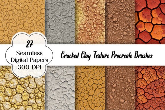Download Cracked Clay Texture Procreate Brushes - Brushes Collection