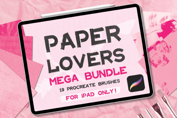 Download Paper Texture Brush Procreate Add on - Texture brush Collection