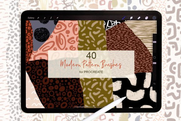 Download Modern Procreate Pattern Brushes - Brushes Collection