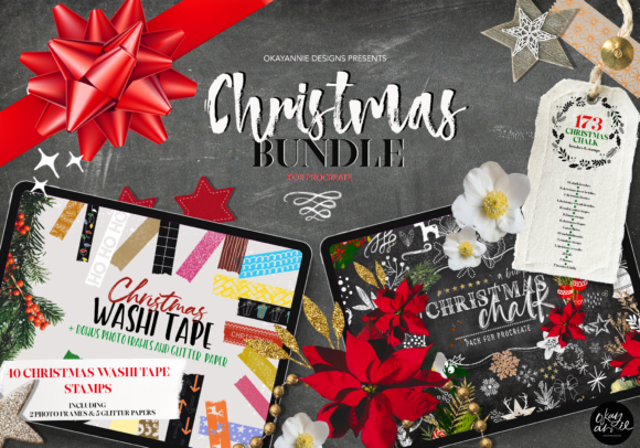Download Christmas Procreate Brushes Bundle - Brushes Collection