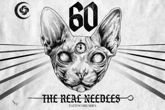 Download The Real Needles Tattoo Brushes - Brushes Collection