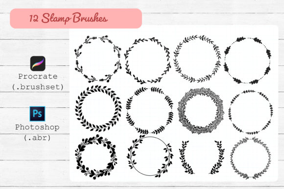 Download Procreate and Photoshop Stamp Brushes. - Brushes Collection