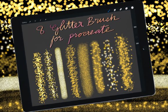 Download Glitter Brushes for Procreate Ipad - Brushes Collection