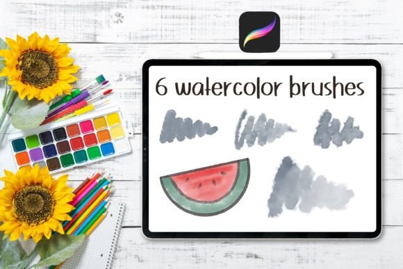Download Watercolor Brushes for Procreate - Brushes Collection