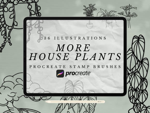 Download More House Plant Procreate Stamp Brushes - Brushes Collection