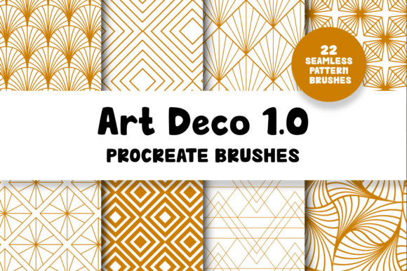 Download Art Deco 1.0 Procreate Brushes - Brushes Collection