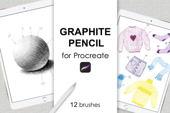 Download Graphite Pencil Procreate Brushes - Brushes Collection