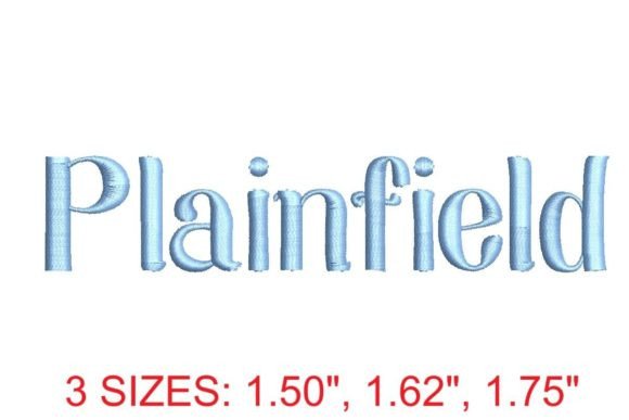 Download Plainfield Embroidery Font - Font Collection