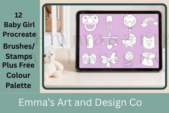 Download Baby Girl Procreate Brushes - Brushes Collection
