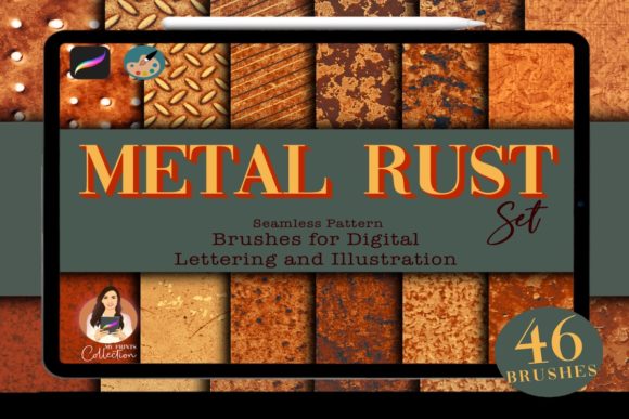 Download 46 Metal Rust Procreate Brushes - Brushes Collection