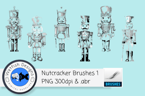 Download 6 High Resolution Nutcracker Brushes - Brushes Collection