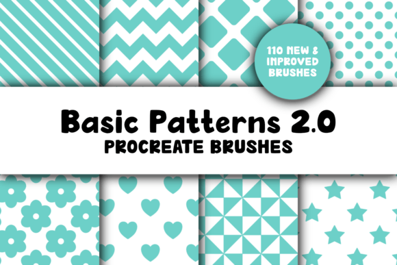 Download Basic Patterns 2.0 Procreate Brushes - Brushes Collection