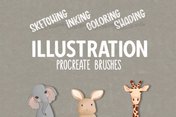 Download Illustration Brushes for Procreate - Brushes Collection