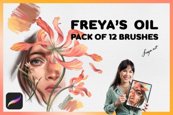 Download Oil Brushes Procreate - Brushes Collection