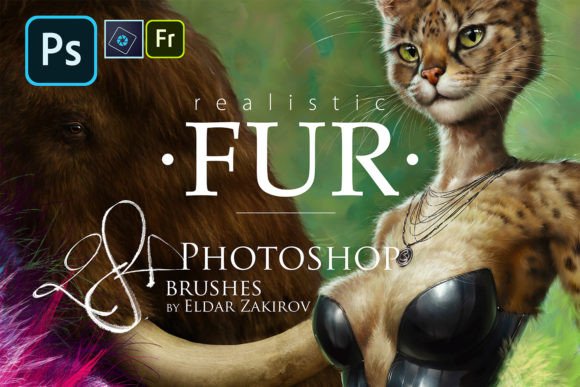 Download 28+ Realistic FUR Brushes for PHOTOSHOP - Brushes Collection