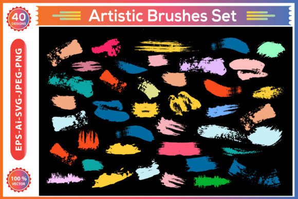 Download Artistic Brushes Set - Brushes Collection