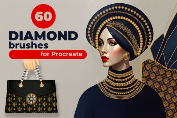 Download 60 Diamond Jewelry Procreate Brushes - Brushes Collection