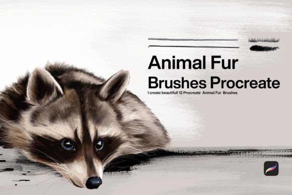 Download 10 Animal Fur Brushes Procreate - Brushes Collection