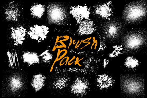Download 22 Splatter Brushes Pack - Brushes Collection