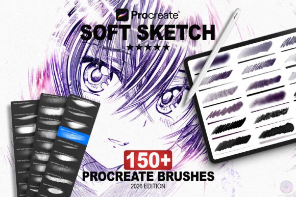 Download Procreate Brushes Soft Sketch - Brushes Collection