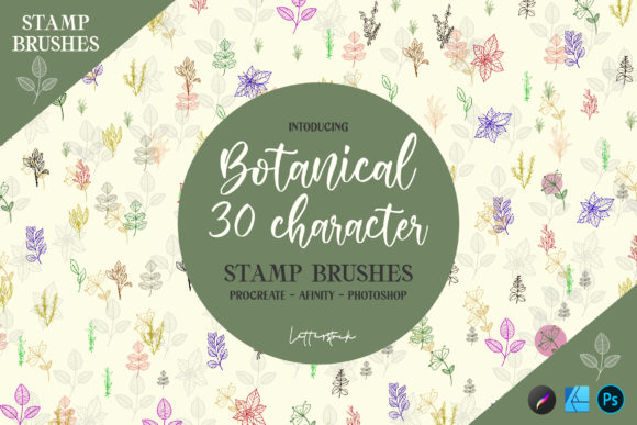 Download Botanical | Stamp Brushes - Brushes Collection