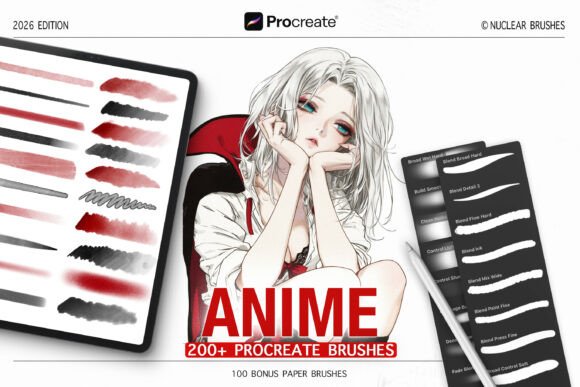 Download Procreate Brushes - Soft Anime Renderig - Brushes Collection