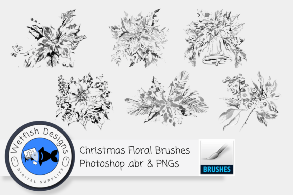 Download 6 High Resolution Christmas Brushes PNG - Brushes Collection