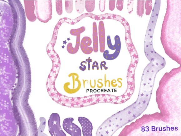 Download Procreate Jelly Star Brush (83 Brushes) - Brushes Collection
