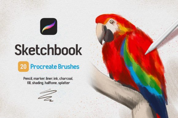 Download Sketchbook Procreate Brushes - Brushes Collection