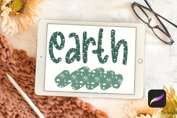 Download Earth Texture Brush for Procreate - Texture brush Collection