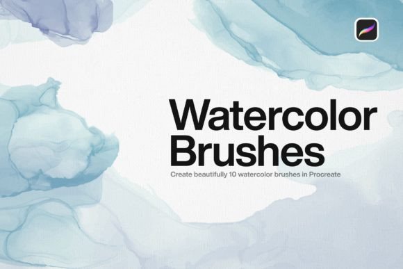 Download 10 Watercolor Brushes Procreate - Brushes Collection