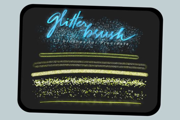 Download Procreate Brush - Glitter Brushes - Brushes Collection