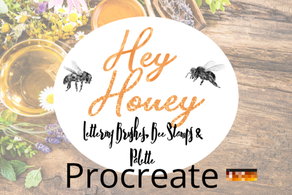 Download Procreate Honey Lettering/Stamps Brushes - Brushes Collection