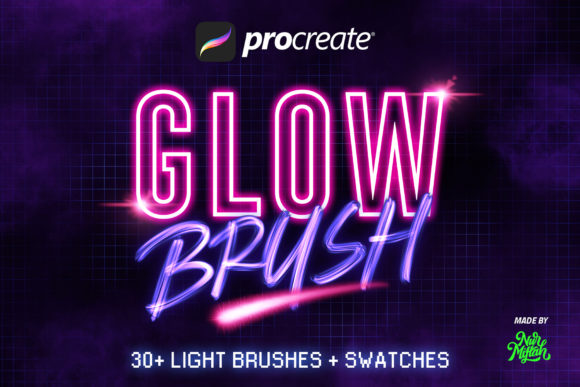 Download 30+ Procreate Glow Brushes - Brushes Collection