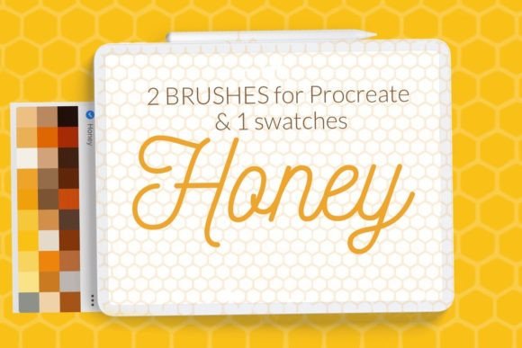 Download Honeycomb Pattern Brushes Procreate - Brushes Collection