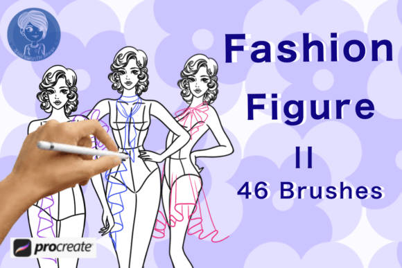 Download Fashion Figure II Brushes for Procreate - Brushes Collection
