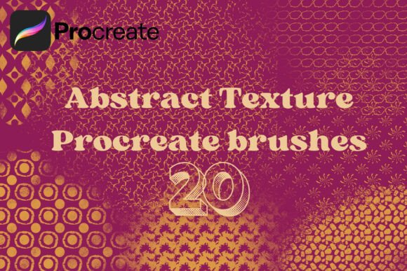 Download 20 Abstract Texture Procreate Brushes - Brushes Collection