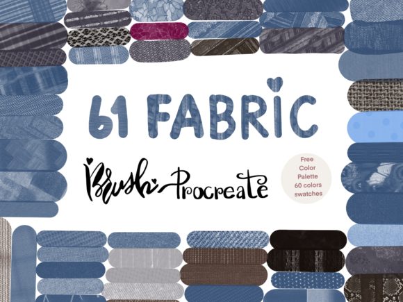 Download Fabric Brushes for Procreate,Texture - Brushes Collection