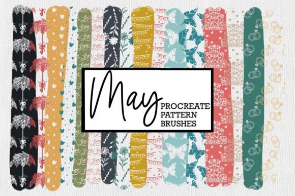 Download Floral Procreate Pattern Brushes | Weddi - Brushes Collection